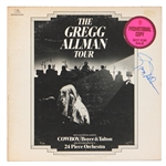 Gregg Allman Signed “The Gregg Allman Tour” Album
