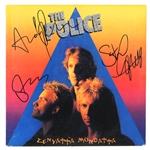 The Police Band Signed “Zenyatta Mondatta” Album