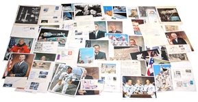 Large Collection  NASA and Astronaut Signed Items (Approximately 100)