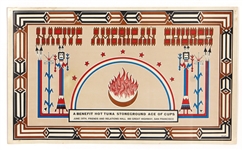 Native American Church Original 1971 Concert Poster