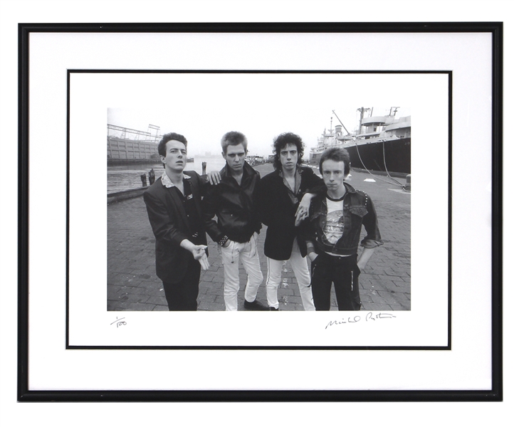 The Clash Original Michael Putland Signed Limited Edition (1/500) Photograph