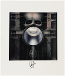 Greg Lake Signed Original Emerson, Lake & Palmer (ELO) "Brain Salad Surgery" Album Cover Artwork Print