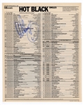 Whitney Houston Signed "How Will I Know" Billboard 1986 Magazine Advertisement (JSA)