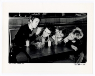 Sex Pistols Europe 1977 Original Bob Gruen Signed Photograph