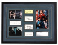 “Ghost” Cast Signed Display