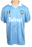 Diego Maradona Signed 1984 Napoli Jersey (JSA)