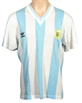 Diego Maradona 1990 World Cup Match Worn Jersey Against Romania 6/18/1990 1 Assist (Resolution Photomatching)