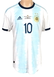 Lionel Messi Match Issued Copa America Argentina vs Paraguay 6/19/2019 Jersey