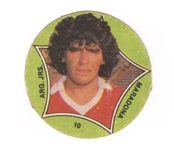 1979 Crack Super Futbol Argentinos Juniors Discs #10 Diego Maradona Rookie Card