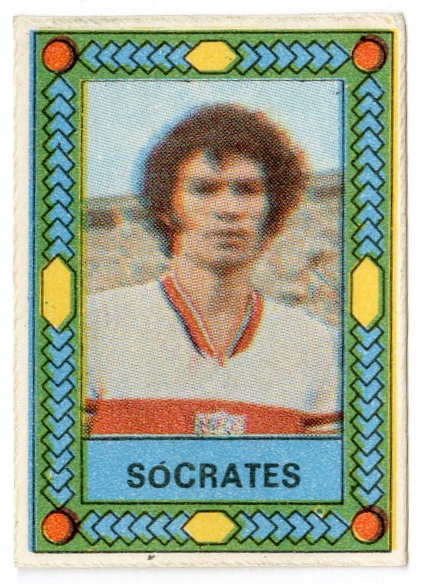 1977 Pedro Trotta LTDA Socrates Futebol De Ouro #136 Rookie Card