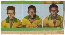 1958 A Gazeta Esportiva Hand Cut Pele Rookie Card