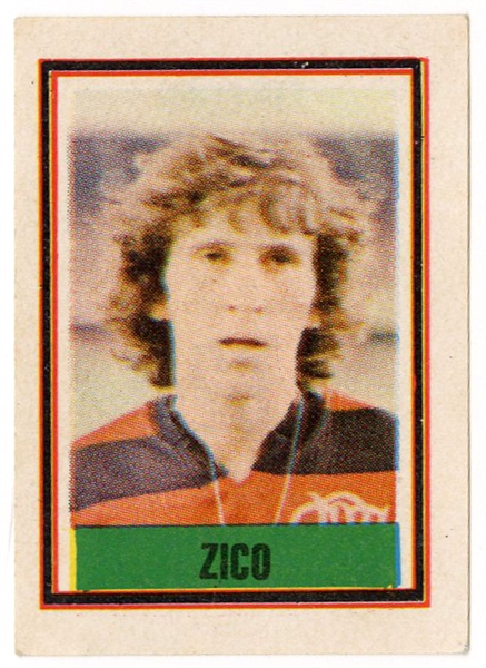 1976 Saravan Campeonato Nacional Copa Brasil 82 Zico Pack Fresh