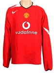 Cristiano Ronaldo Match Worn 2005-2006 Manchester United Vodafone Kit
