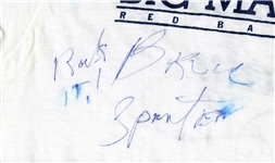 Bruce Springsteen Signed Rare Clarence Clemons Big Man's West T-Shirt
