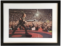 U2 Bono Signed Oversized Vertigo Tour 2005 Photograph