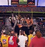 KISS 50 Foot Stage Used Superbowl Banner XXXIII