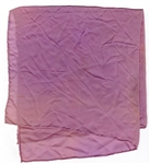 Prince Owned & Stage Worn "Purple Rain" Era Used Purple Handkerchief