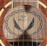 Poison Brett Michaels Tonight Show Played & Signed KOA Exotica Acoustic Guitar Photo ID