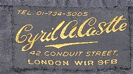 Frank Sinatra Owned & Worn Custom Cyril A. Castle Tuxedo with Tails