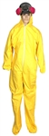 Brian Cranston "Breaking Bad" Screen Worn "Walter White" Yellow Hazmat Suit and Mask