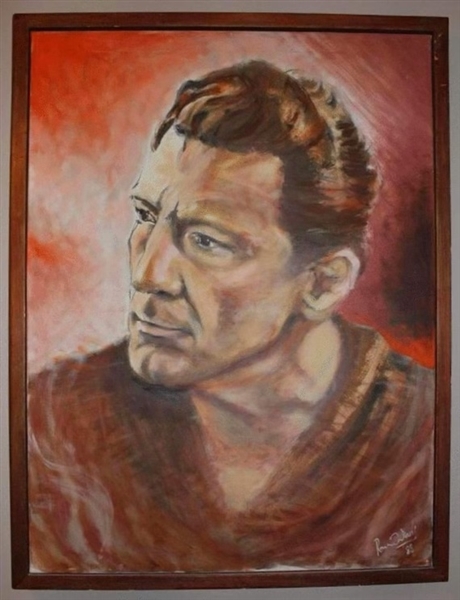Ronnie Wood 1988 Signed Original “Jerry Lee Lewis” Painting