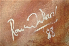 Ronnie Wood 1988 Signed Original “Jerry Lee Lewis” Painting