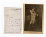 Actor Joseph Jefferson Handwritten Signed Letter (ALS) 1894 – JSA