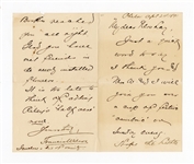Actor Francis Wilson Autograph Letters Signed (ALS-3) (JSA)