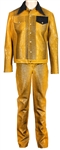 Lil Nas X Grammy Nominated Promotion Worn Snakeskin-Style Leather Suit