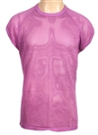 Queen Freddie Mercury Stage Worn Purple Mesh Shirt