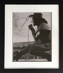 U2 Bono Signed Concert Photograph