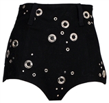 Lady Gaga 2017 Coachella Stage Worn Ashton Michael Custom Shorts