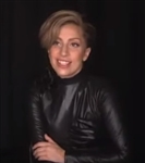 Lady Gaga Japanese TV Interview Worn Charlie Le Mindu Haute Couture Black Dress