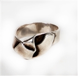Tom Petty Owned & Worn Sterling Silver Ring