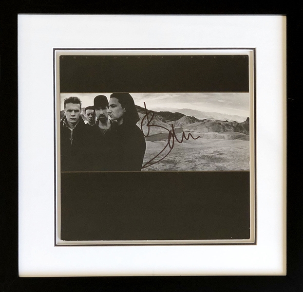 U2 Bono Signed “The Joshua Tree” Album