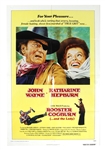 "Rooster Cogburn" Original One-Sheet Movie Poster
