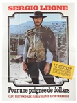 "A Fistful of Dollars" Rare Original French One Panel Movie Poster