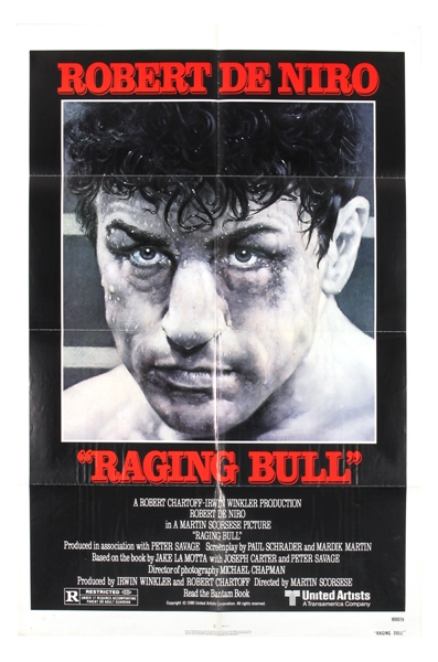 "Raging Bull" Original One-Sheet Movie Poster