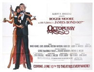 "Octopussy" Original Extremely Oversized Movie Poster