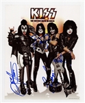 KISS Band Signed Promotional Photograph