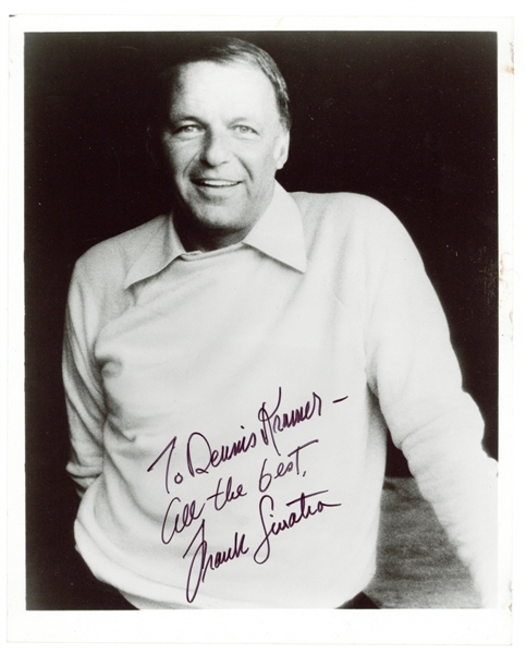 A Large Collection of Celebrity Signed Photographs