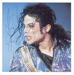 Michael Jackson Signed CD Insert (JSA)