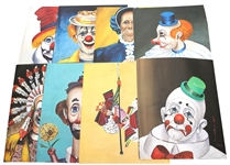 Red Skelton Signed Original Lithographs (13)