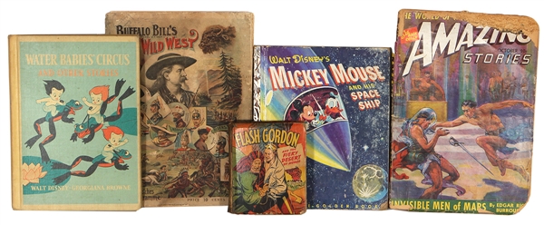 Vintage Books Featuring Mickey Mouse