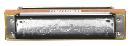 Bob Dylan Signed Hohner Harmonica (REAL & Jeff Rosen)