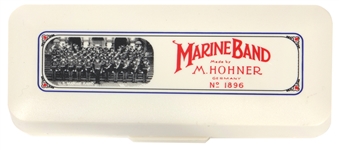 Bob Dylan Signed Hohner Harmonica (REAL & Jeff Rosen)