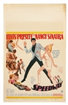 Elvis Presley Original "Speedway" Movie Theater Poster