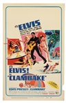 Elvis Presley Original "Clambake" Movie Theater Poster