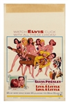Elvis Presley Original "Live a Little Love a Little" Movie Theater Poster