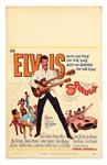 Elvis Presley Original "Spinout" Movie Theater Poster
